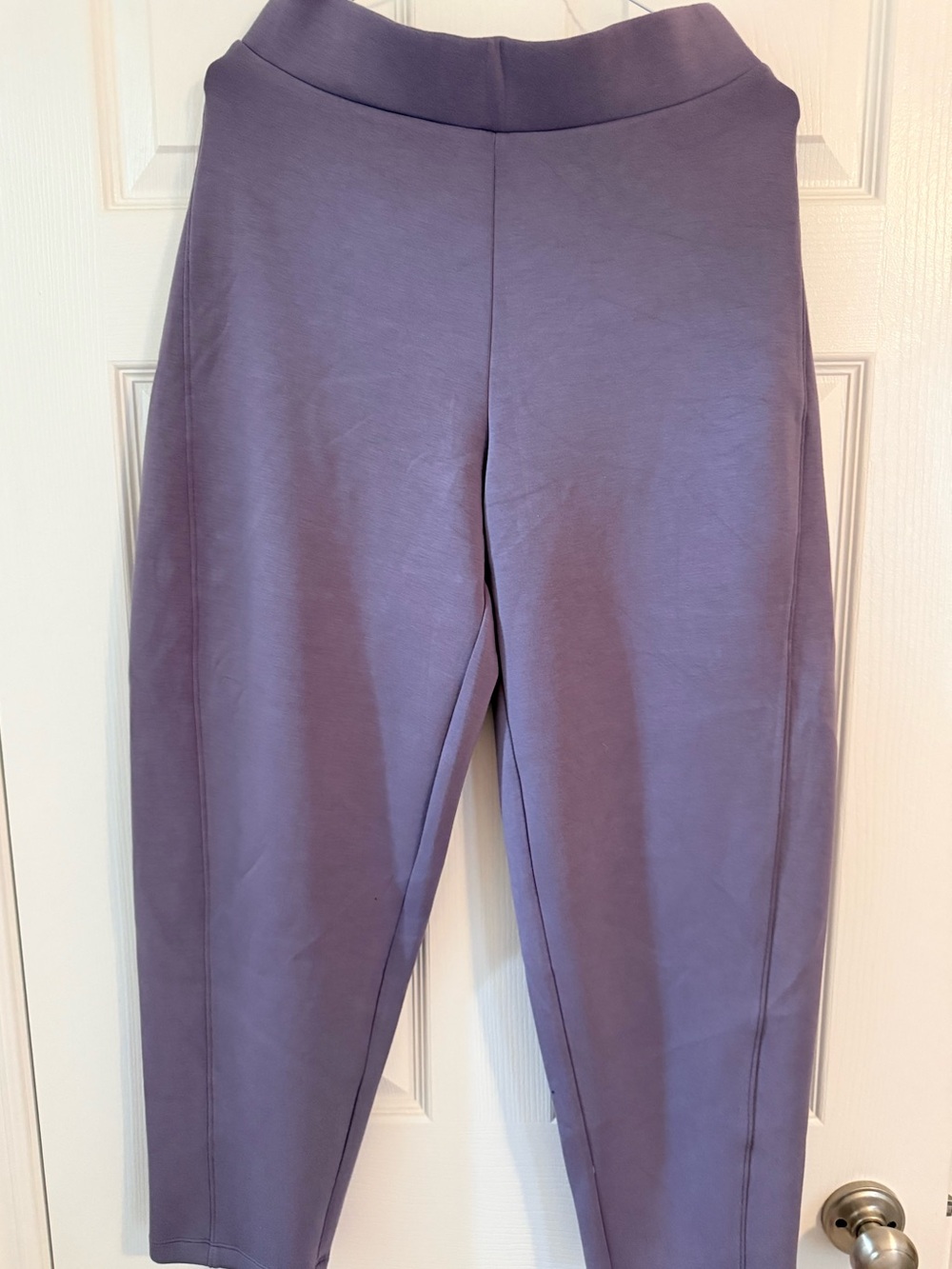 Spanx air essential Lavender High-Waist barrel leg Pants